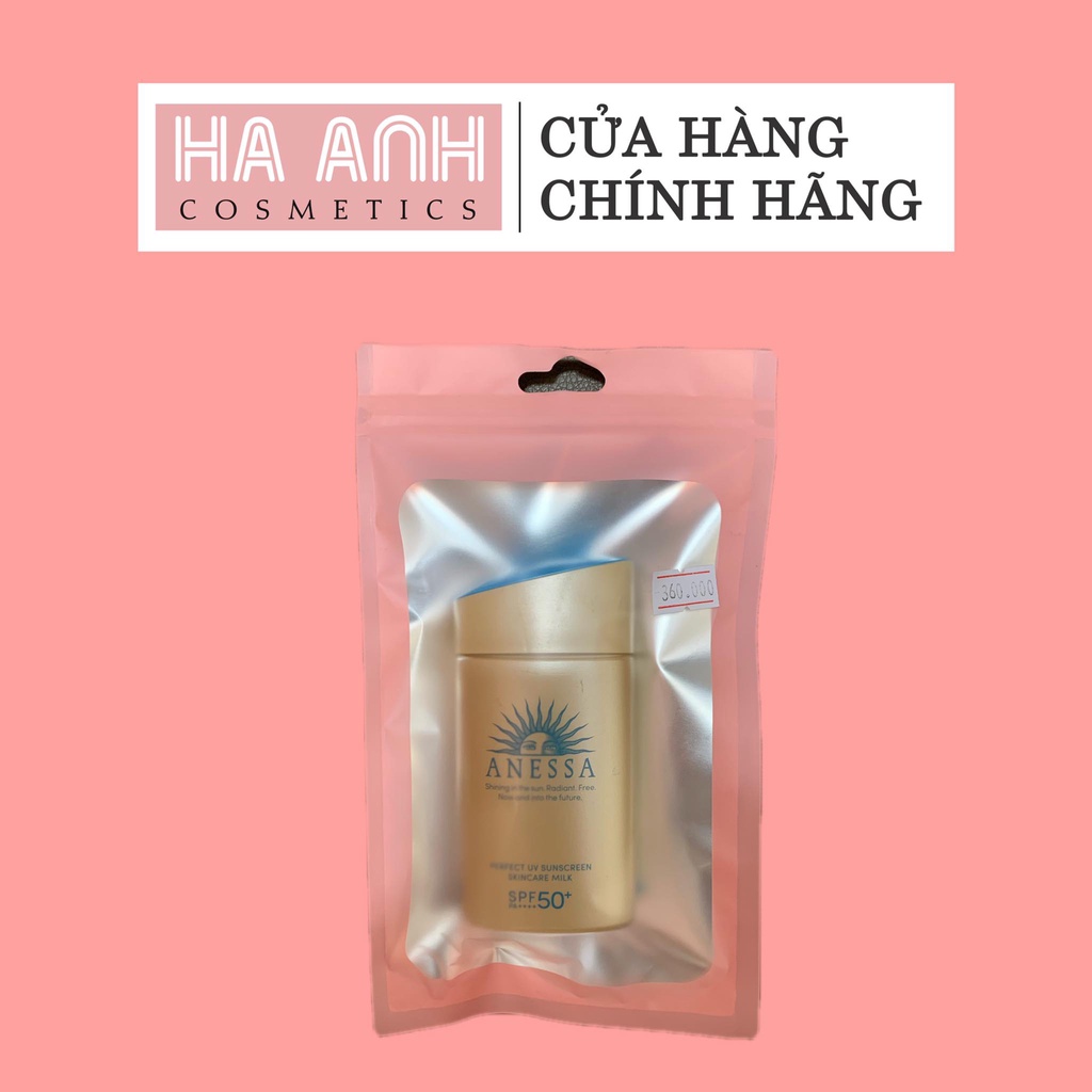 Kem Chống Nắng Dạng Sữa Anessa Perfect UV Sunscreen Skincare Milk SPF50+/PA++++ 60ml