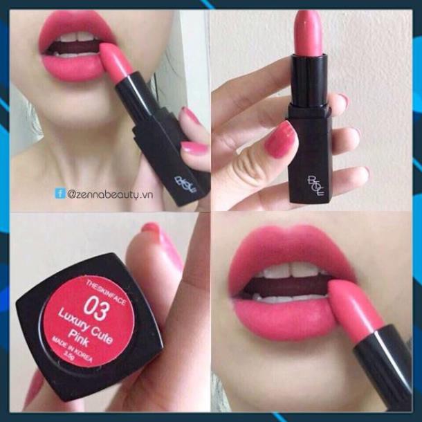 FREESHIP- Cam kết chuẩn Auth [Mẫu Mới 2018] Son Lì The Skin Face Bote Lipstick