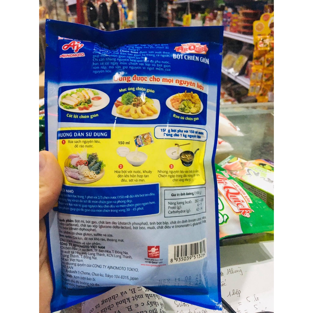 BỘT CHIÊN GIÒN 150G AJIQUICK