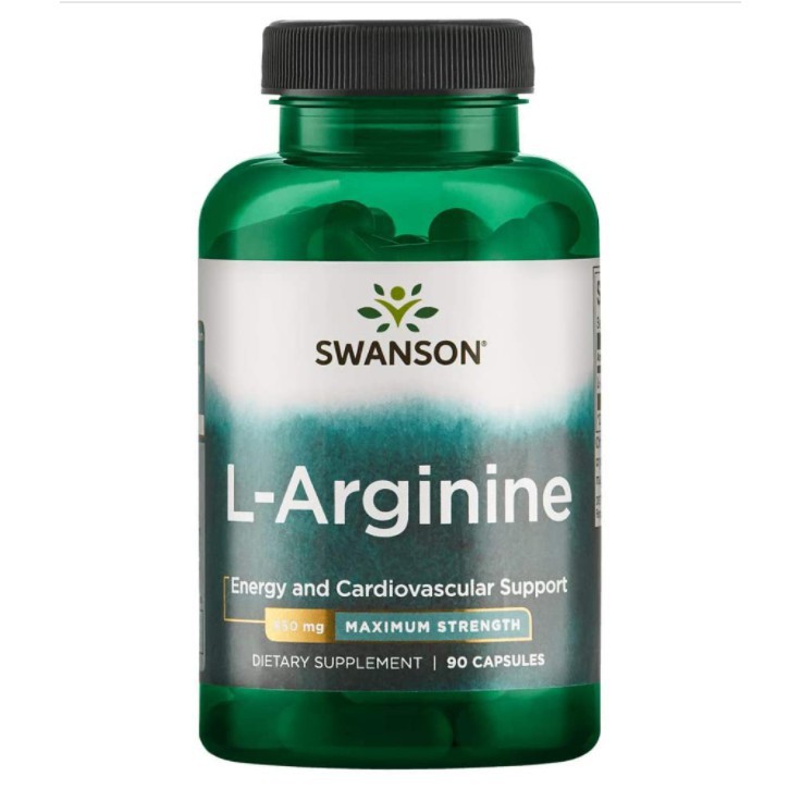 Viên Uống Tăng Sinh Lý Nam | Swanson L-Arginine 850mg  - Chính Hãng Suppcare Store