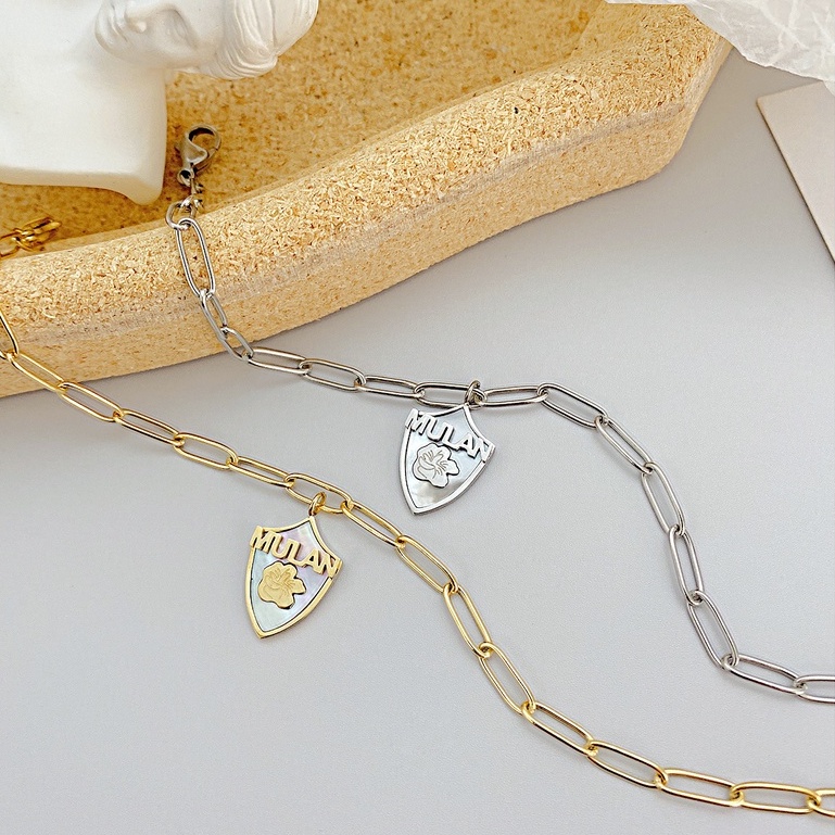 Vòng đeo tay OPK GS1221 thép không gỉ màu vàng/bạc phong cách Hàn Quốc sang trọng thời trang dành cho nữ