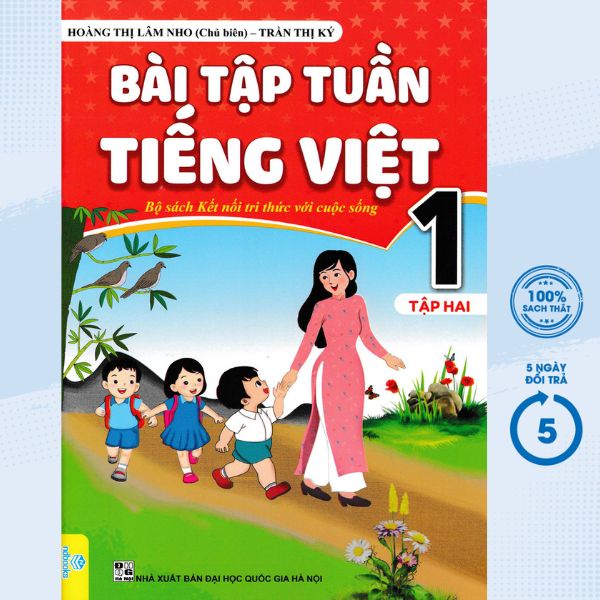 Sách - Bài Tập Tuần Tiếng Việt 1 - Tập 2 - ND(Bộ Sách Kết Nối Tri Thức Với Cuộc Sống)