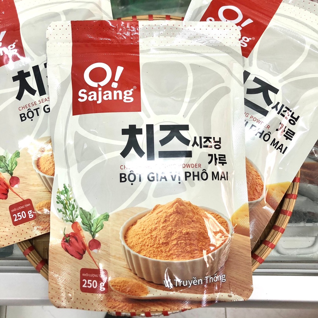 Bột phomai lắc Cheese Sajang 250gr