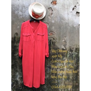 [Mã SKAMLTSM9 giảm 10% đơn 99K] Sơ mi váy cotton lụa