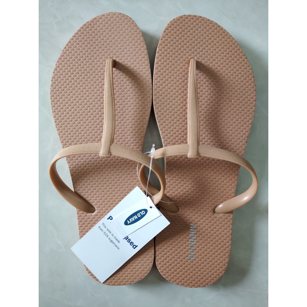 Dép kẹp nữ Old Navy màu da nhạt