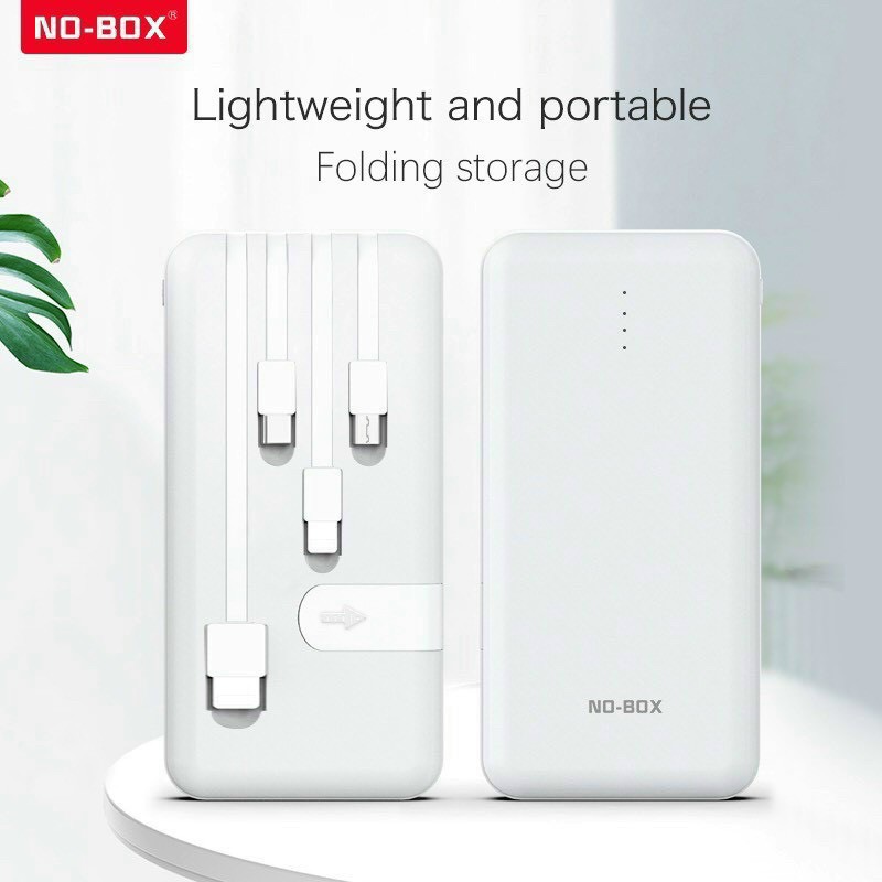 Sạc dự phòng chính hãng 10000mAh đa chân cáp 4in1 giá rẻ vô địch