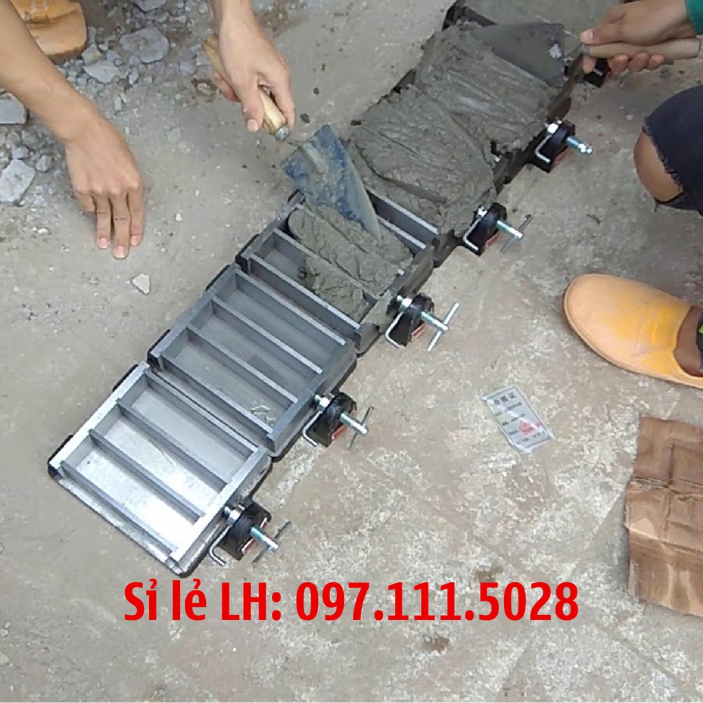 Khuôn đúc mẫu vữa xi măng 40x40x160mm bằng Gang