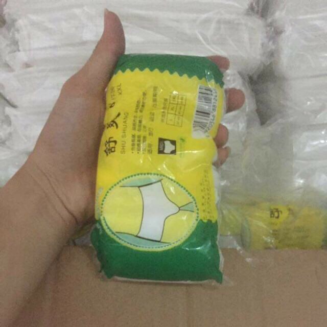 bịch 6 chiếc quần lót giấy dùng trong spa