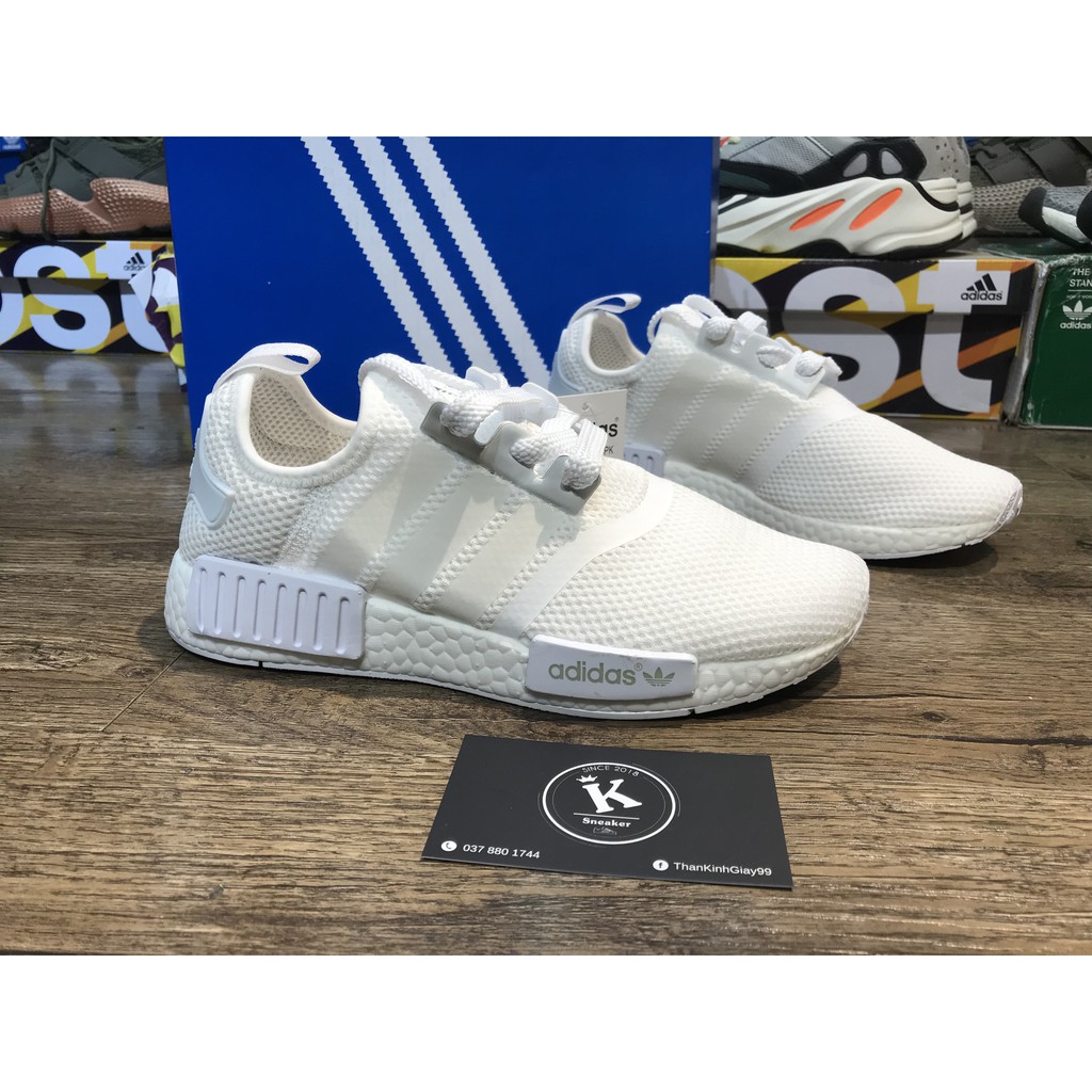 Freeship 99k toàn quốc_[Giày Có Sẵn]NMD R1 FULL Trắng