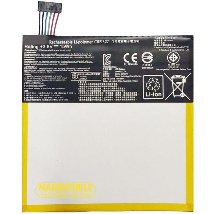 Pin Asus Fonepad 7, K012, FE170CG C11P1327 3910mAh Zin chính hãng + Tặng Keo Dán Pin + FreeShip