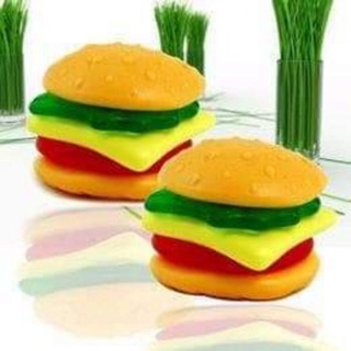 Kẹo dẻo que hình hambuger hongkong _ ăn vặt tuổi thơ
