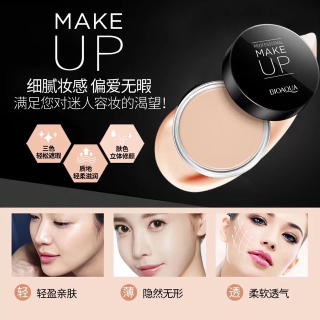 Phấn Tươi Professional Make Up Của Bioaqua Hàng Nội Địa Trung | BigBuy360 - bigbuy360.vn