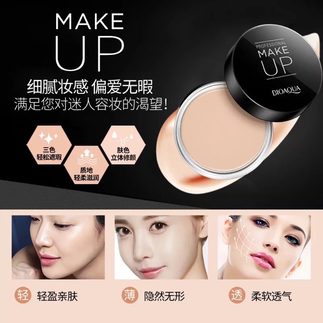 Phấn Tươi Professional Make Up Của Bioaqua Hàng Nội Địa Trung