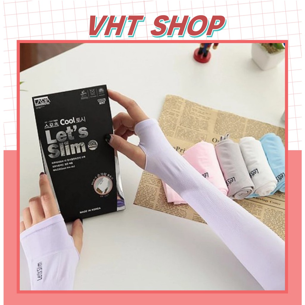 Găng tay chống nắng Let's Slim ngăn tia UV dùng cho cả Nam và Nữ - VHT SHOP