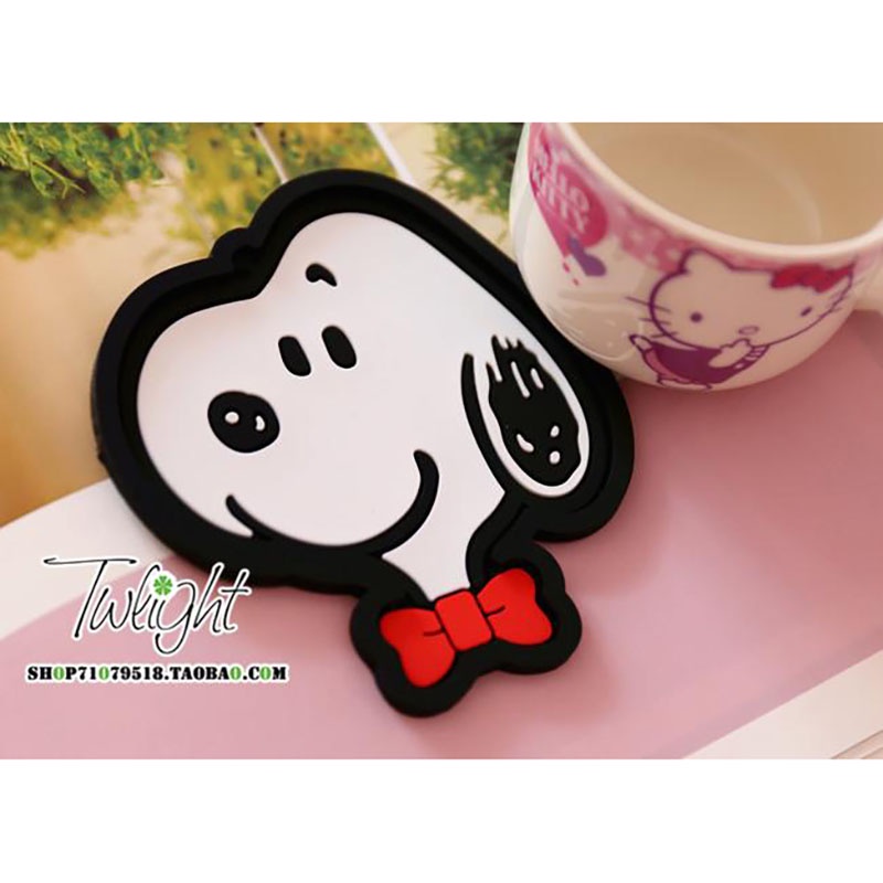 Miếng Lót Cốc Chống Trượt Hình Cinnamoroll Dễ Thương