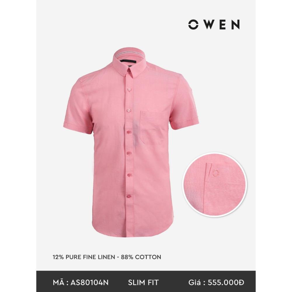 Xả . . . Áo sơ mi nam Owen - Áo sơ mi cộc tay 0 Cực Đẹp . . . ' ' ' . ( ˣ ! ^