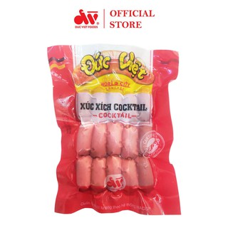 Xúc xích cocktail đức việt túi 200gr | xúc xích bi