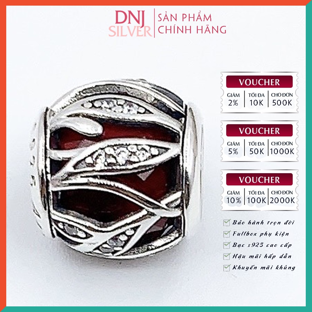 [Hàng cao cấp] Vòng tay bạc 925 cao cấp dành cho nữ - Chủ đề gia đình, tình yêu, sự nghiệp thuận lợi - DNB006