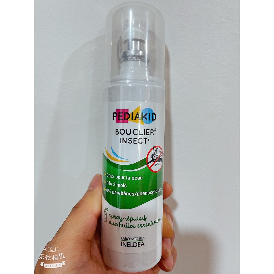 Xịt chống muỗi và côn trùng cắn Pediakid Bouclier Insect cho bé