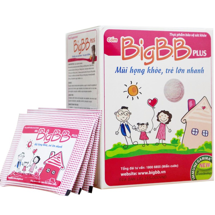 BigBB plus - Chính hãng | Mũi Họng Khỏe - Trẻ Lớn Nhanh