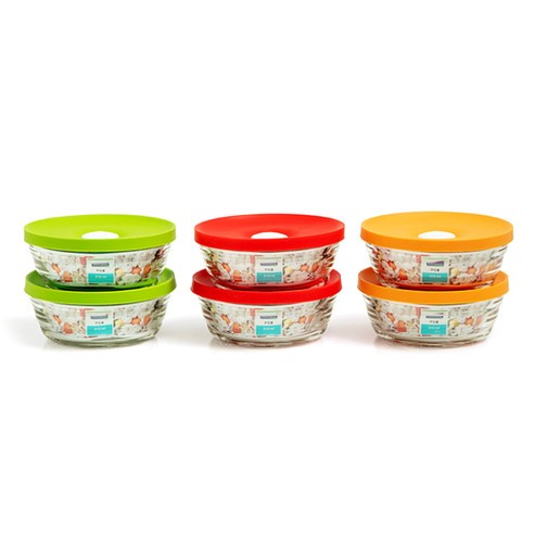 Bộ 2 tô nấu ăn trong lò vi sóng 310ml