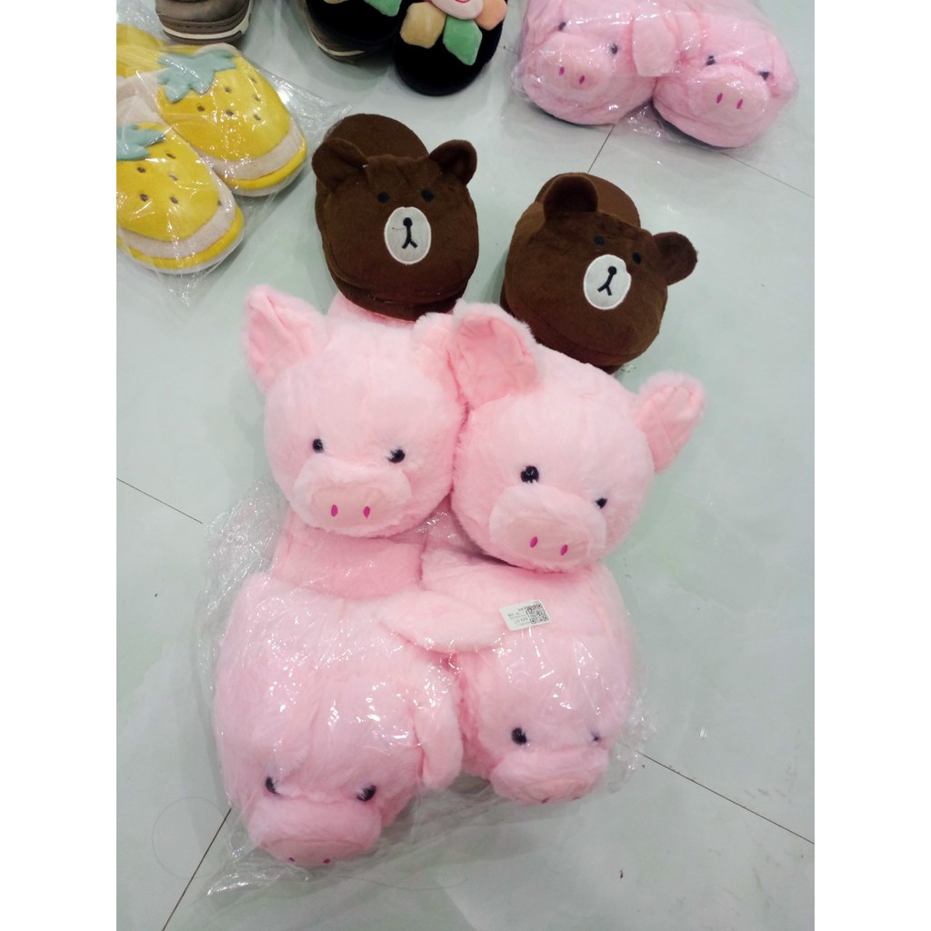 Dép hình heo pinki dễ thương