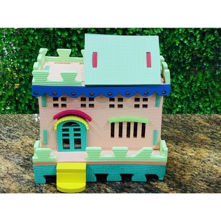 Mô hình nhà mái thái - Cđ quê hương đất nước,Bác Hồ