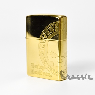 Zoro đồng vàng khắc chìm Harley-D, ruột đồng vàng, phù hợp làm quà tặng hoặc sưu tầm BL03