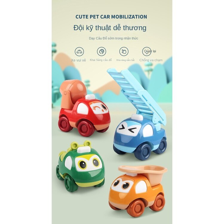 Bộ Ăng Ten Xe Hơi Đồ Chơi Ttd330 Cho Bé 0-3 Tuổi