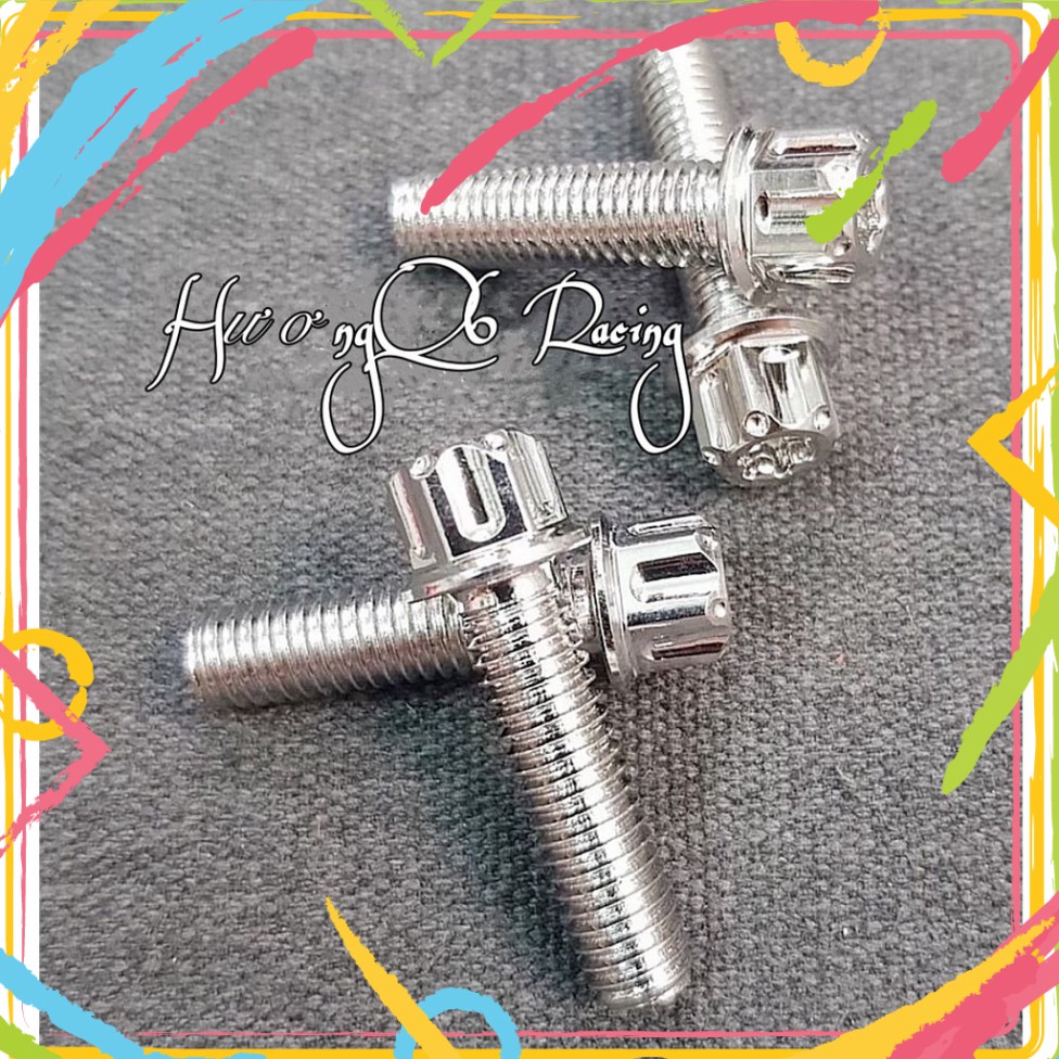 Ốc Salaya Inox 304 8li Chiều Dài Đầy Đủ Các Size