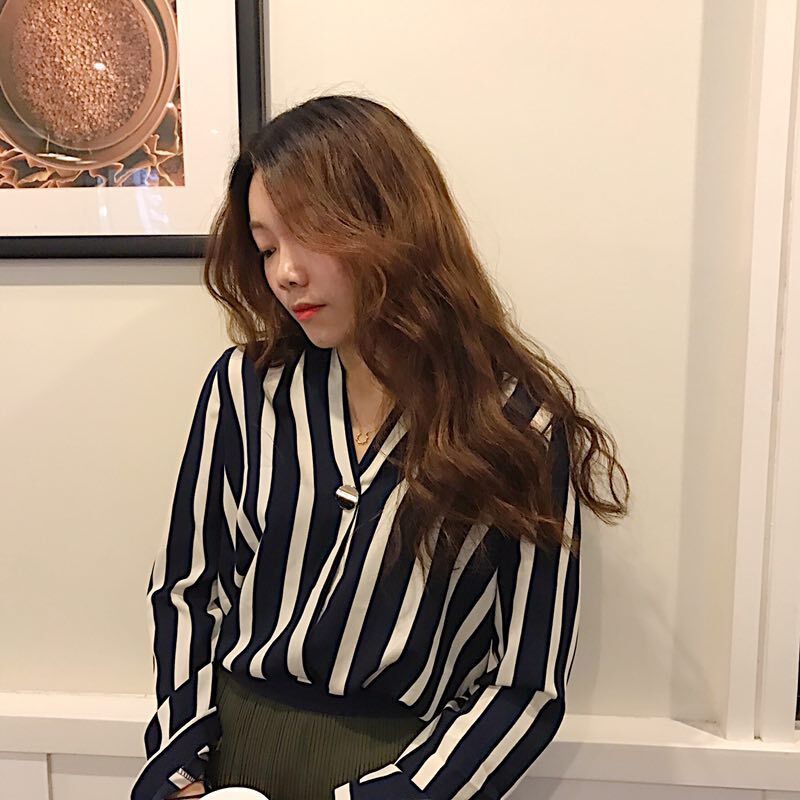 [Mã WASKT410K giảm 10K đơn 50K] ÁO SƠ MI NỮ SỌC CỔ | BigBuy360 - bigbuy360.vn