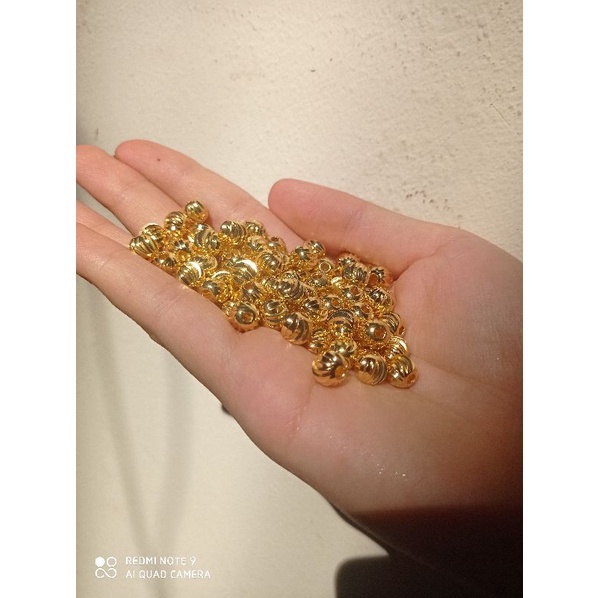 Combo 10bi xoắn 6li xi mạ vàng❤️Hàng Đẹp❤️Mix vòng hoặc xỏ vòng may mắn đều OK