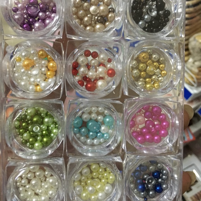Set Trai Bóng mix trang trí nail
