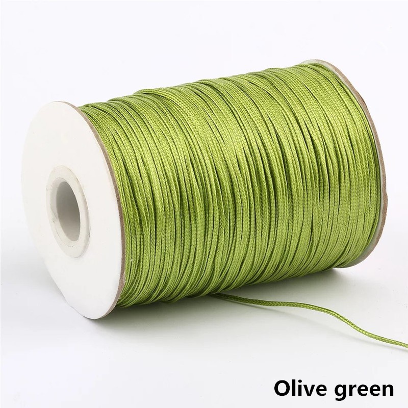Cuộn Dây Sáp cotton Nhiều Màu Dài 10M 1mm Dùng Làm Trang Sức Thủ Công