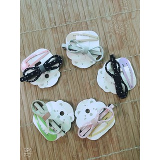 Sét 2 kẹp tóc nơ siêu xinh