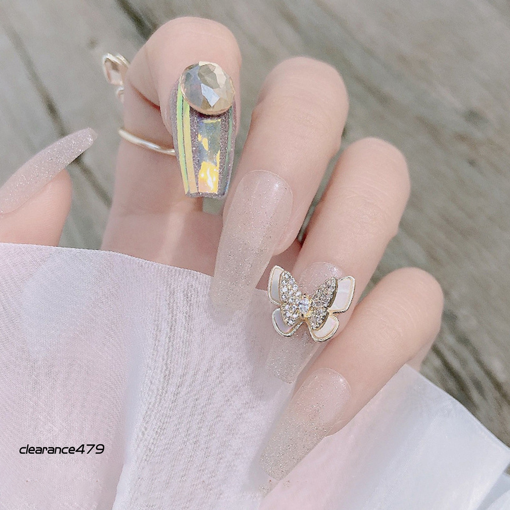 (Hàng Mới Về) Hộp Phụ Kiện Trang Trí Móng Tay Hai Lớp Đính Đá Lấp Lánh Dễ Phối Đồ Dành Cho Nữ 479 | BigBuy360 - bigbuy360.vn