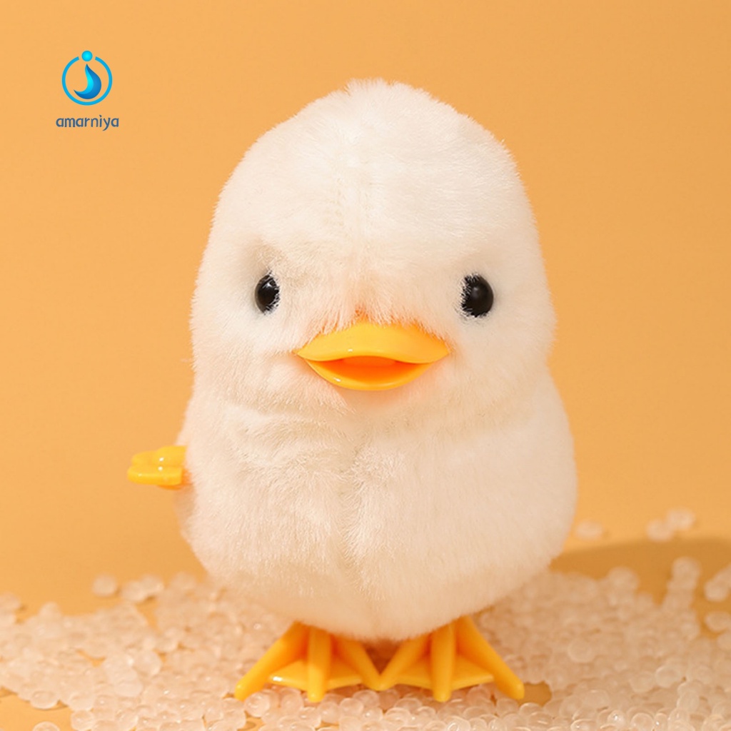 Đồ Chơi Lên Dây Cót Hình Gà / Vịt Nhảy Sử Dụng Dây Cót Dễ Thương