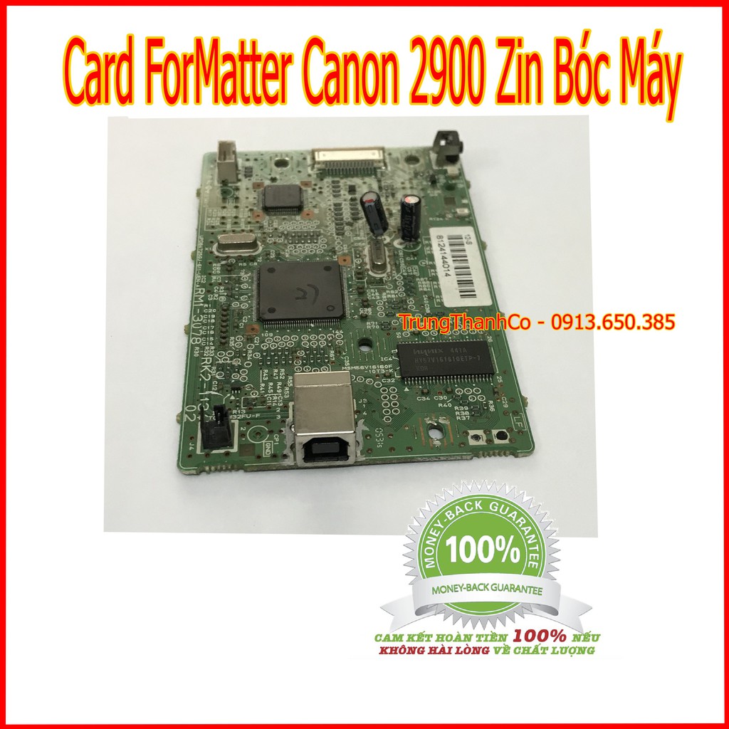 Card ForMatter Canon 2900 Zin Bóc Máy
