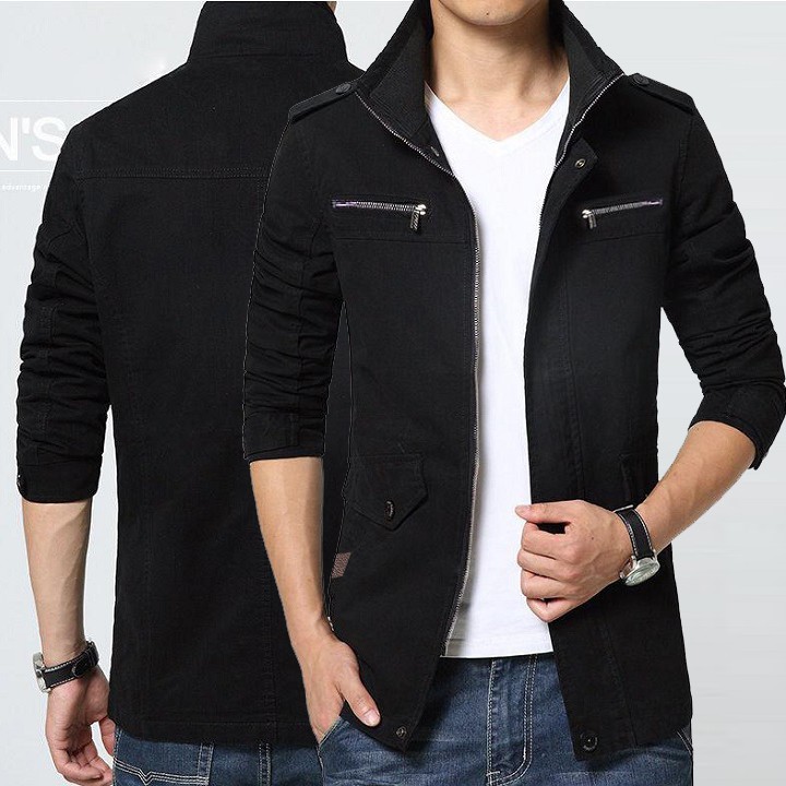 ÁO KHOÁC KAKI NAM CAO CẤP GIÁ RẺ 1006