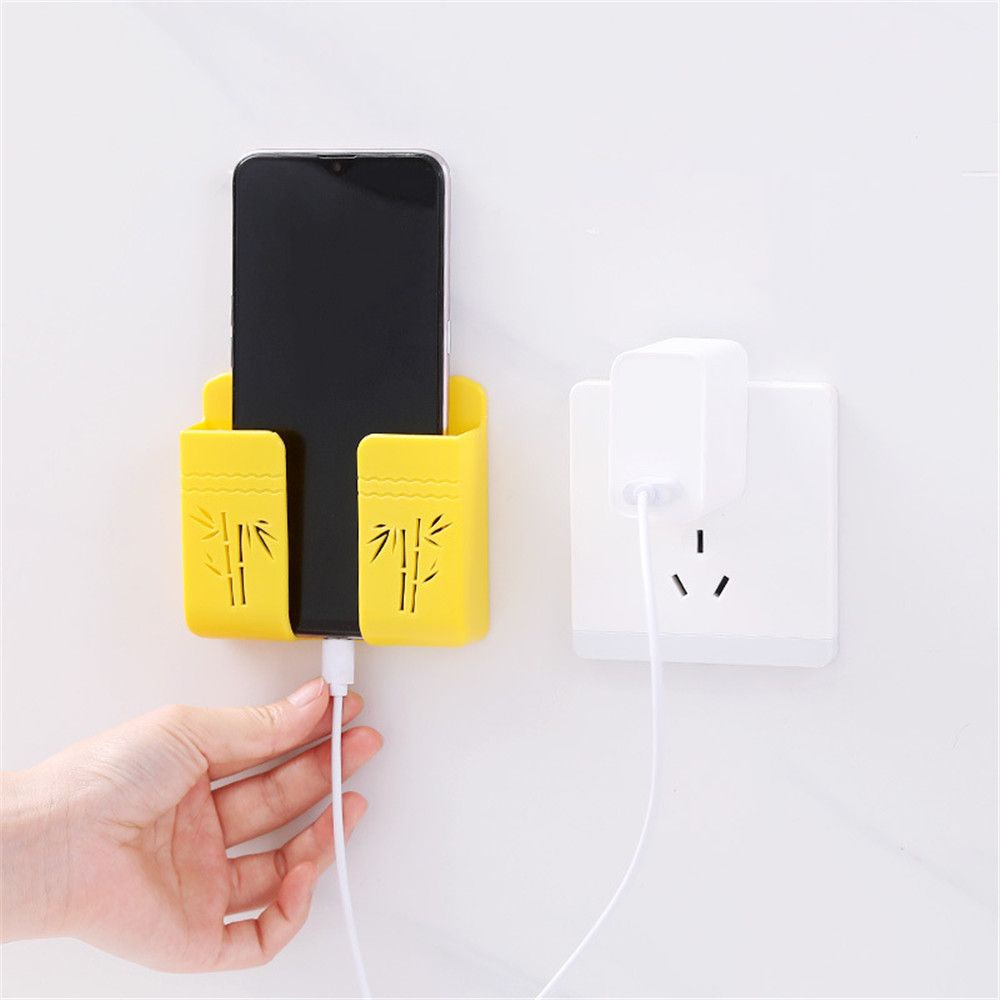 Kệ Đựng Điều Khiển Từ Xa/Điện Thoại Gắn Tường Đa Năng Nhiều Màu