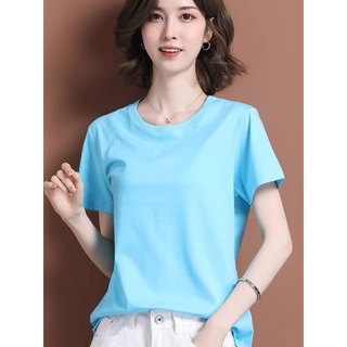 ÁO THUN NỮ CỔ TRÒN BASIC TRƠN, ÁO PHÔNG NỮ BASIC CHÍNH HÃNG KADINO