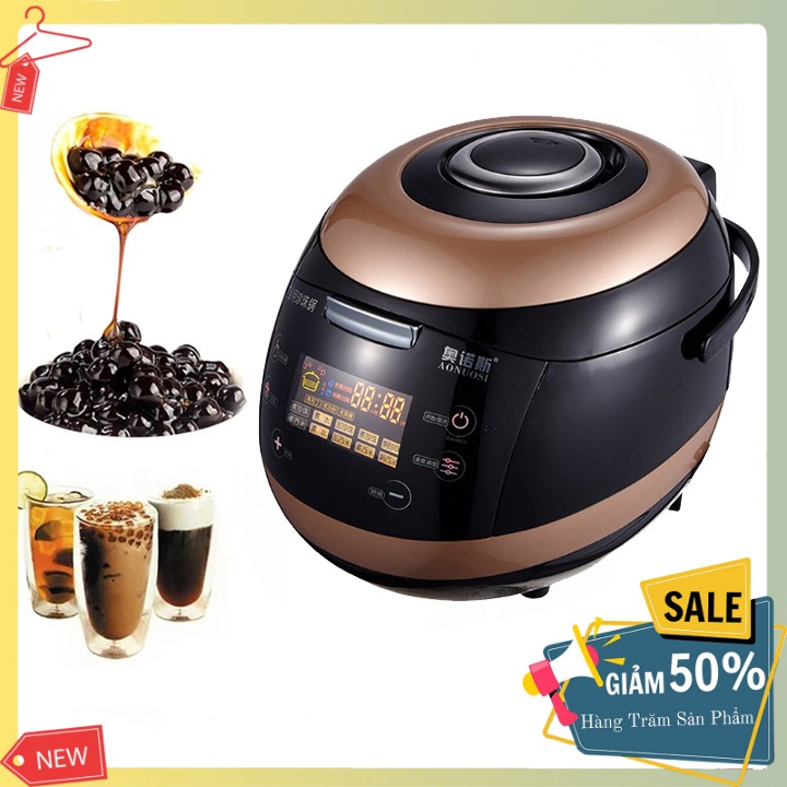 Nồi nấu trân châu tự động 5L Aonuosi Tiện lợi