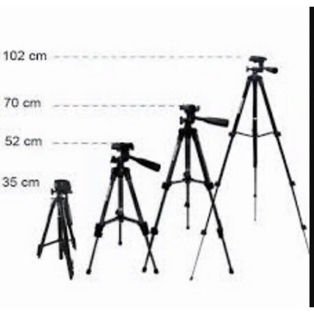 Gậy 3 chân chụp hình quay phim cho máy ảnh, điện thoại Tripod TF - 3120 loại xịn