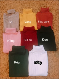 Len cổ lọ nhiều màu