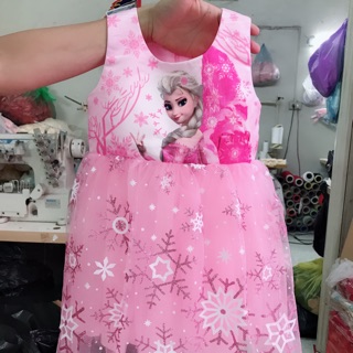 Combo váy elsa cho bé gái 3-8 tuổi
