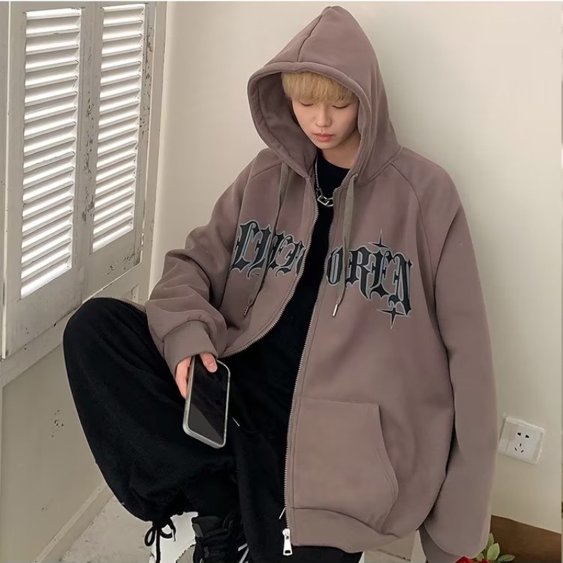 Áo Sweater In Họa Tiết Phong Cách Retro Đường Phố Hàn Quốc Thời Trang Cho Nam Cỡ Lớn M-8XL