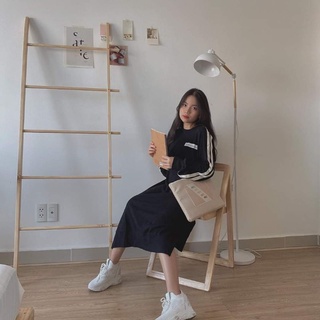 Đầm thun LINLIN COTTON dài tay