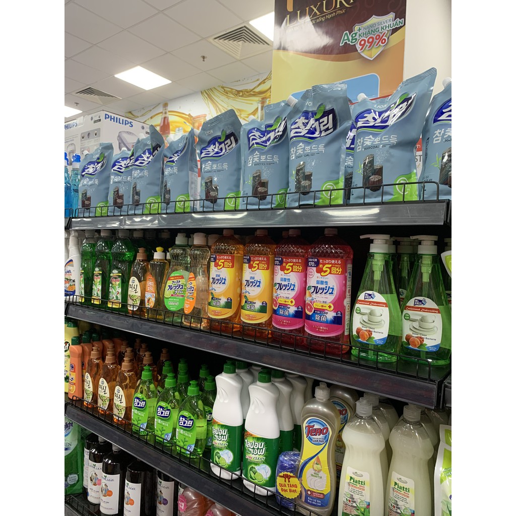 Nước Rửa Chén Chiết Xuất Than Cây Thông Hoạt Tính