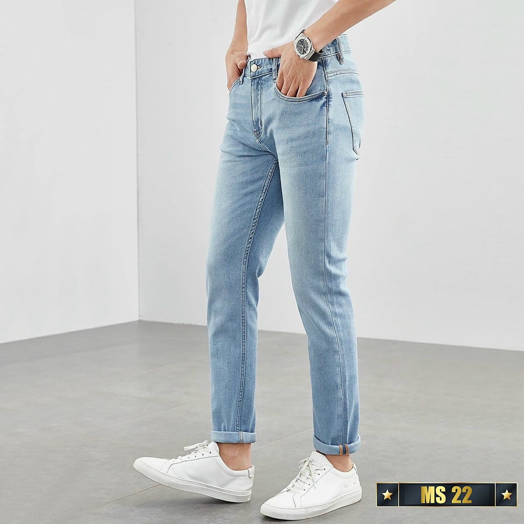 Quần Jeans Nam Quần Bò Nam , From Chuẩn SHOP Thời Trang, Co Dãn 4 Chiều  [ hàng chuẩn Shop] QJ62