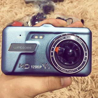 Camera hành trình Wintosee V10 siêu nét 1296P -tích hợp camera lùi